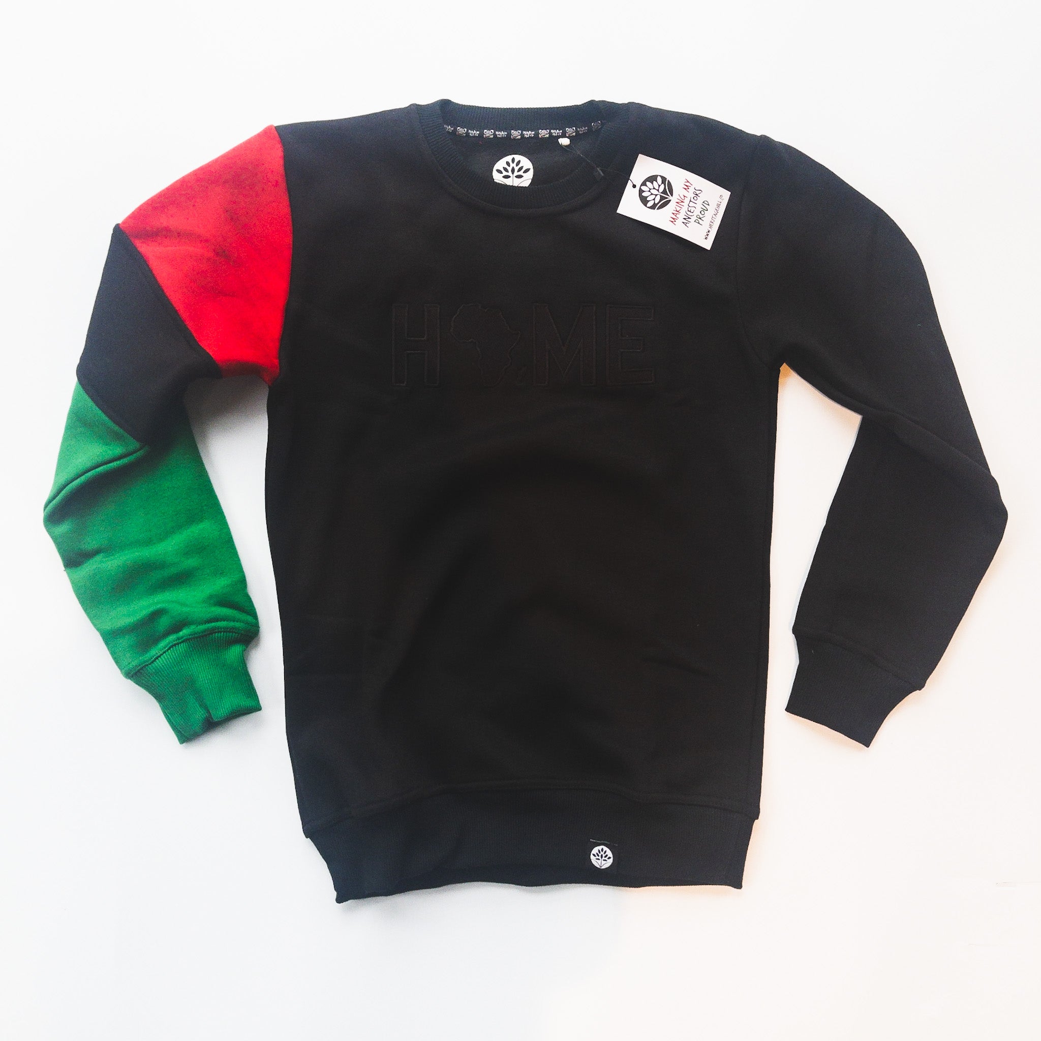 1/4 Zip Sweatshirt with embroidered logo [PA511-ST253/AW-BLACK