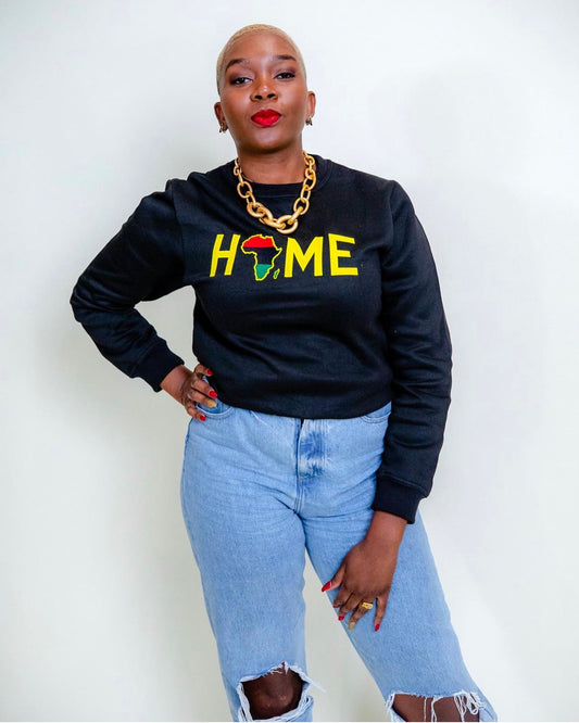 HOME Unity Gold Embroidered Sweatshirt